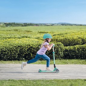 Globber Scooter Primo Foldable Lights Mint