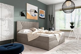 Επενδυμένο κρεβάτι Box 2-Mpez-120 x 200