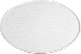 WHITE ΠΙΑΤΟ PIZZA 35ΕΚ WAVY MATTE ΜΕΛΑΜΙΝΗΣ  (smA)