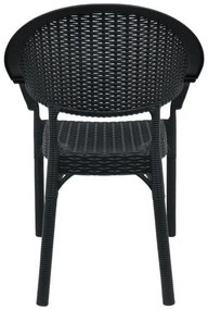 Καρέκλα Hilda Fylliana Ανθρακί 60x62x85 εκ. 60x62x85 εκ.