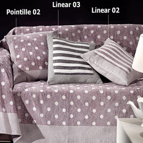 Διακοσμητική Μαξιλαροθήκη Linear 02 Nima 50Χ50 Ακρυλικό-Πολυέστερ
