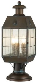 Επιδαπέδιο Φωτιστικό 3xE14 60W IP44 Ορείχαλκος Nantucket QN-NANTUCKET3-L-AS Elstead QN-NANTUCKET3-L-AS Ορείχαλκος