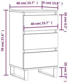 ΣΥΡΤΑΡΙΕΡΑ ΛΕΥΚΗ 40 X 35 X 70 ΕΚ. ΑΠΟ ΕΠΕΞΕΡΓΑΣΜΕΝΟ ΞΥΛΟ 831100