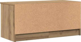 vidaXL Ντουλάπι τηλεόρασης Artisan Oak 80x35x36,5 cm