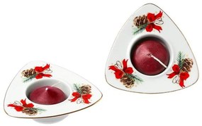 Χριστουγεννιάτικο Κηροπήγιο  Πορσελάνης Christmas Magic CRYSPO TRIO 06.240.881