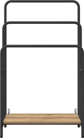 vidaXL Ράφι Ρούχων Artisan Oak 60 x 30 x 100,5 εκ Επεξεργασμένο ξύλο