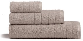 Πετσέτα Fresca Greige Melinen Face 50x90cm 100% Βαμβάκι