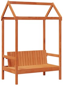 vidaXL Σετ Κρεβατιού Ημέρας 3 pcs Κερωμένο Καφέ Στερεό πεύκο