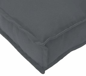 vidaXL Σετ Μαξιλαριών Πάγου 2 pcs Ανθρακί 100 x 40 x 8 εκ