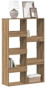 vidaXL Βιβλιοθήκη Αρτισιανή Δρυς 100x33x155,5εκ από Επεξεργασμένο Ξύλο