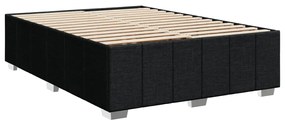 ΚΡΕΒΑΤΙ BOXSPRING ΜΕ ΣΤΡΩΜΑ ΜΑΥΡΟ 160X200 ΕΚ. ΥΦΑΣΜΑΤΙΝΟ 3285486