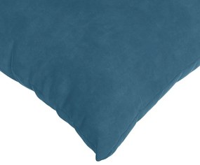 vidaXL Μαξιλάρι Καναπέ 2 pcs Μπλε 60 x 40 cm Υφασμάτινο Κορντουρά
