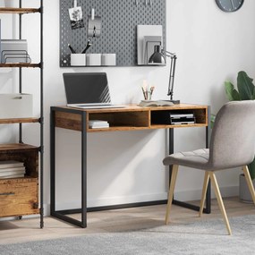 vidaXL Γραφείο Παλιό Ξύλο 100 x 50 x 75 cm Επεξεργασμένο ξύλο
