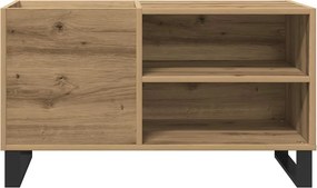 vidaXL Δισκοθήκη Δρυς τεχνίτης 84,5x38x48 εκ. από Επεξεργασμένο Ξύλο