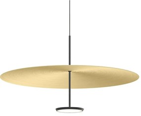 Φωτιστικό Οροφής Sky Dome 32 10764/10767 81x44,4cm Led 1250lm 18W Black-Brass Pablo Designs