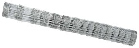 vidaXL Περίφραξη αγρού Γκρι 1.2 x 10 m Ατσάλι