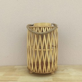 Φανάρι Bamboo σε Φυσικό Χρώμα 25,5x40cm Etoile LM-574