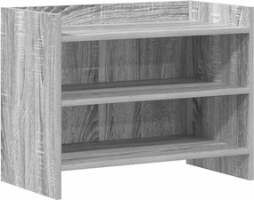 vidaXL Ντουλάπι TV 60 x 33 x 47 εκ. Γκρι Sonoma Επεξεργασμένο Ξύλο
