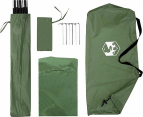 vidaXL Αυτοκινηταγιενν Πράσινο 308 x 215 x 220 εκ