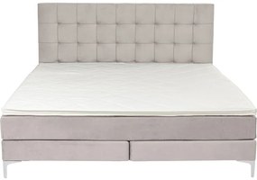 Κρεβάτι Boxspring  Benito Star Εκρού 160x213x110εκ - Μπεζ