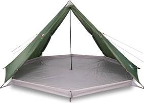 vidaXL Σκηνή Οικογενειακή Tipi 8 Ατόμων Αδιάβροχη Πράσινη