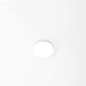 Νιπτήρας Στρογγυλός Λευκός 36 x 15 εκ. Κεραμικός - Λευκό