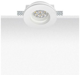 Φωτιστικό S027 White Τετράγωνο Plaster