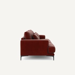 Καναπές 4 θέσεων με βελούδινη ταπετσαρία, Marsile