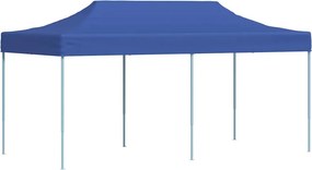 vidaXL Τέντα Εκδηλώσεων Πτυσσόμενη Pop-Up Μπλε 3 x 6 μ.