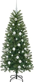 vidaXL Τεχνητό Χριστουγεννιάτικο Δέντρο Πράσινο 150 cm ΠΕ και PVC