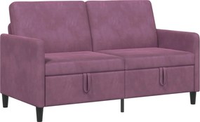 vidaXL Καναπές με Αποθήκευση Μοβ 152 x 78 x 87 εκ Πολυεστέρας