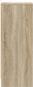 vidaXL Παπουτσοθήκη Sonoma Δρυς 31,5 x 35 x 90 εκ. από Επεξ. Ξύλο