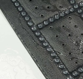 Unilux 35x90 anthracite αντιολισθητικό ταπέτο μπανιέρας Sealskin