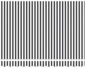 vidaXL Σκηνίτσα Αναδιπλούμενη Γκρι και Λευκό 350 x 250 εκ