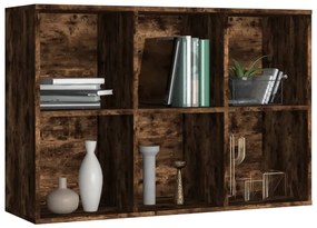 vidaXL Βιβλιοθήκη/Βοηθητικό Ντουλάπι Καπν. Δρυς 66x30x98 εκ. Επεξ Ξύλο