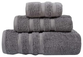 Πετσέτα Prestige 1163 Grey Das Home Χεριών 30x50cm 100% Cotton