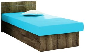 Κρεβάτι Dover 101, Μονόκλινο, Τυρκουάζ, 80x190, 80x192x68cm, 53 kg, Στρώμα: Ναι | Epipla1.gr