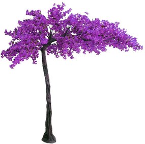 Τεχνητό Δέντρο Βουκαμβίλια 4650-6 350x320cm Purple Supergreens Υαλοβάμβακας