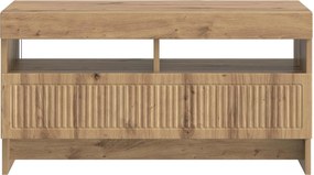 vidaXL Ντουλάπα LED Τηλεόρασης Artisan Δρυς Επεξεργασμένο Ξύλο