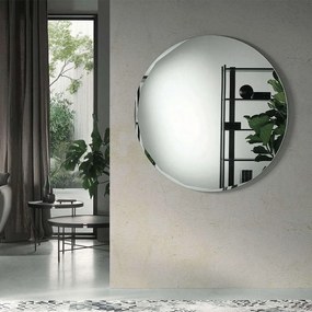 Καθρέπτης Hara Φ120cm Silver Capodarte Glass