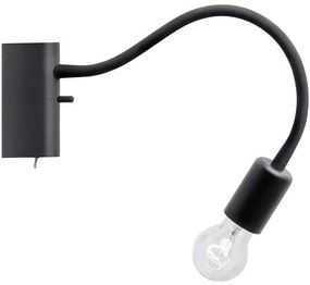 Φωτιστικό Τοίχου Flex I 9768 Black Nowodvorski Metal, Plastic