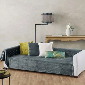 Ριχτάρι Kameron 24 Anthracite Kentia Τριθέσιο 180x280cm Πολυέστερ