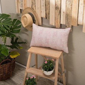 Μαξιλαροθήκη Διακοσμητική Messina 06 Pink Teoran 30X50 Cotton-Polyester