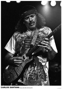 Αφίσα Carlos Santana - USA 1992