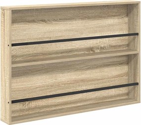 vidaXL Ράφι Περιοδικών Δρύς Sonoma 100 x 12 x 70 εκ Επεξεργασμένο ξύλο