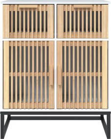 vidaXL Ντουλάπι Λευκό 60 x 30 x 75 εκ. από Επεξεργασμένο Ξύλο