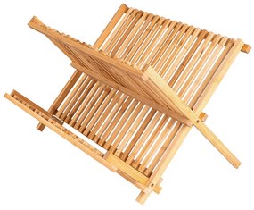 Πιατοθήκη Bamboo Essentials Αναδιπλωμένη 2 επιπέδων  Estia 42x27.5x38cm