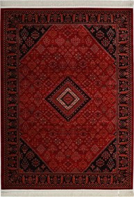 Χαλί (200x290) Royal Carpet Afgan 306A D.Red Black