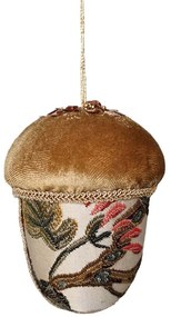 Χριστουγεννιάτικο Στολίδι Acorn Brocade 030230 8x8x11cm Multi