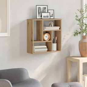 vidaXL Ράφι Τοίχου για Τεχνίτης Δρυς 45x16x45 εκ. Μοριοσανίδα